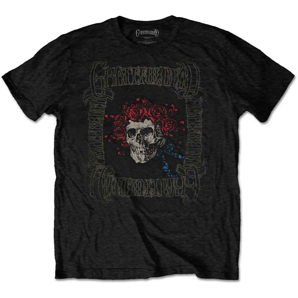 Grateful Dead Bertha with Logo Box Mens T Shirt Officially Licensed