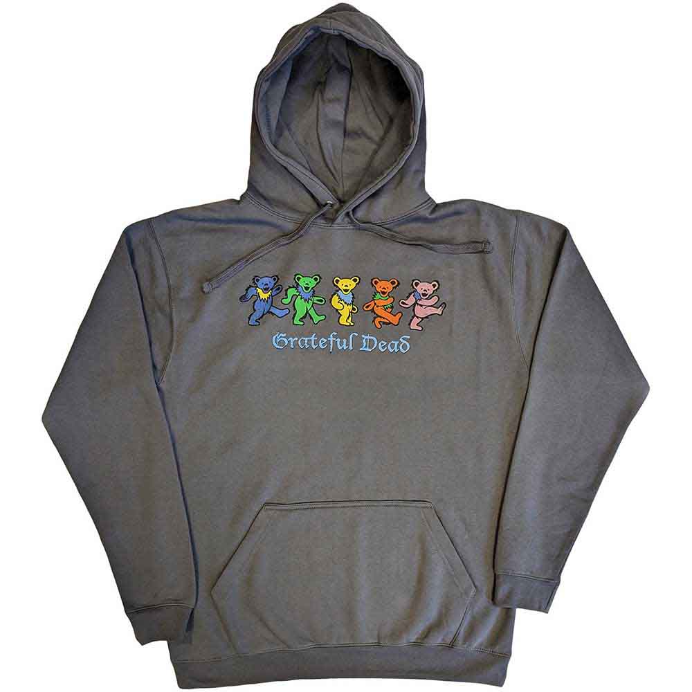 Grateful Dead Dancing Bears Hoodie Sweatshirt Officially Licensed