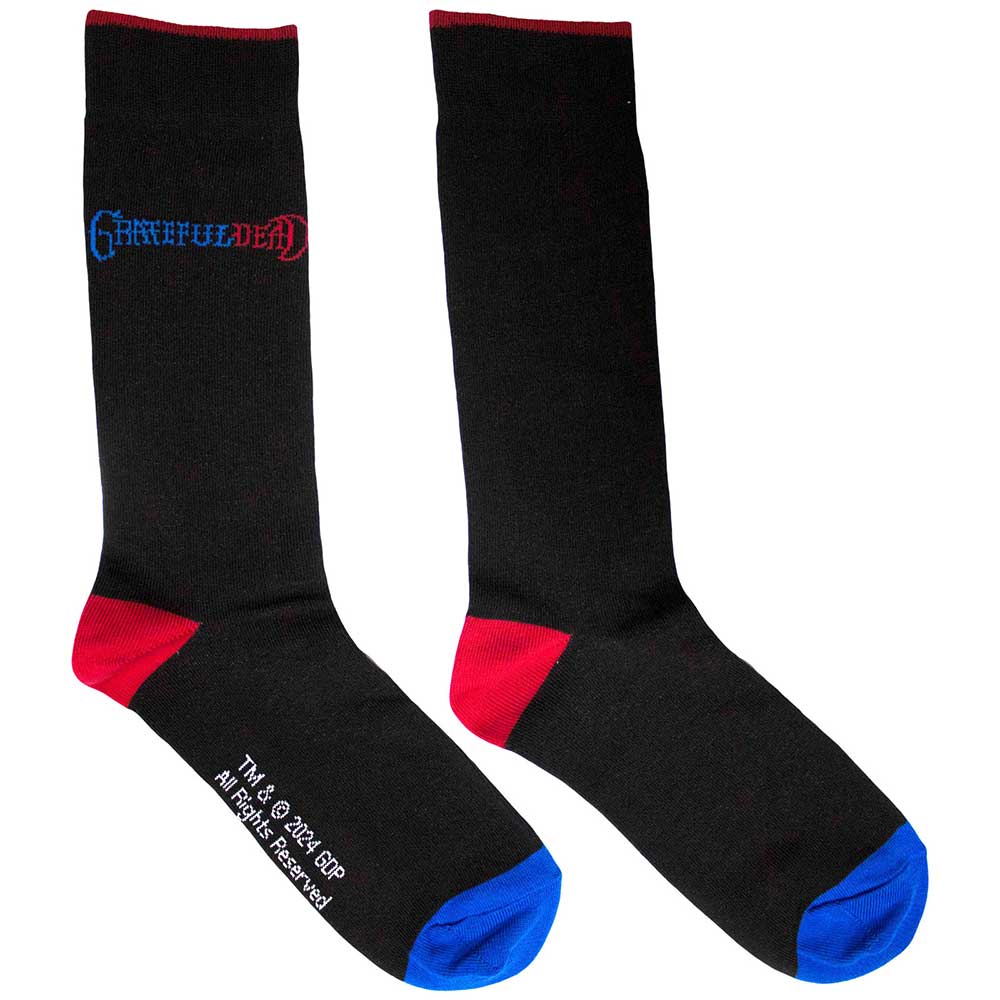 Grateful Dead Logo Socks Officially Licensed