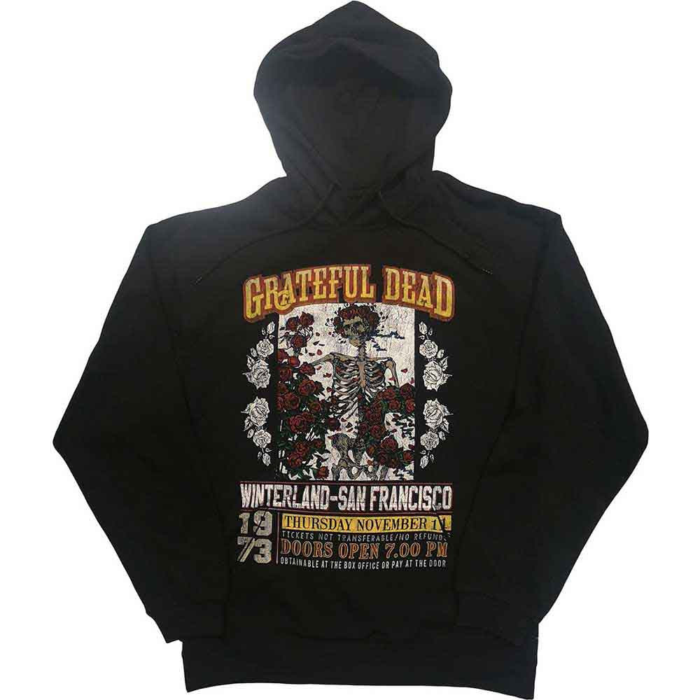 Grateful Dead San Francisco Hoodie Sweatshirt Officially Licensed