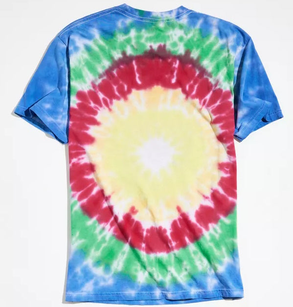 Grateful Dead Save Your Face Earth Crescent Moon Tie Dye Mens T-shirt