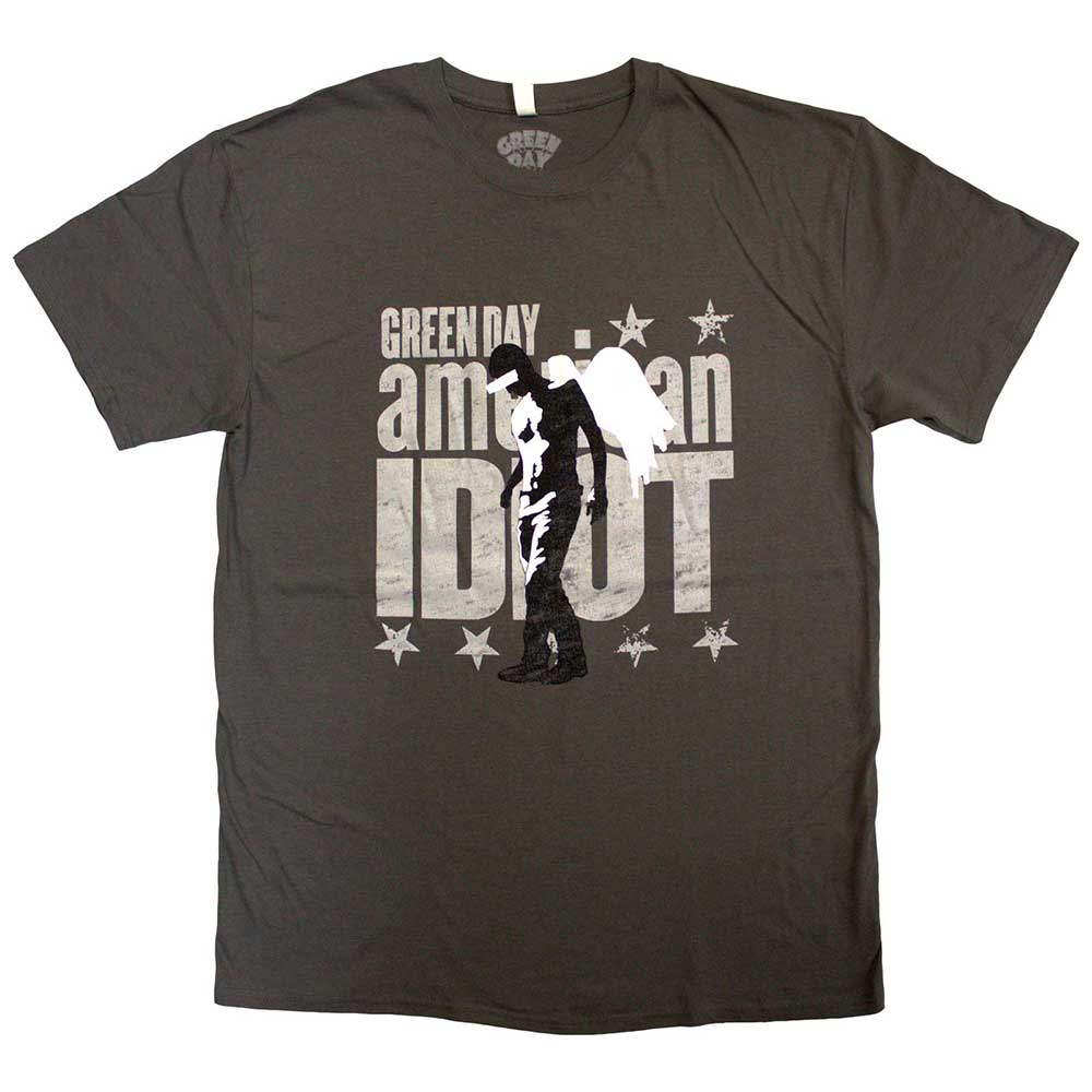 Green Day Am Idiot Angel Mens T Shirt Officially Licensed