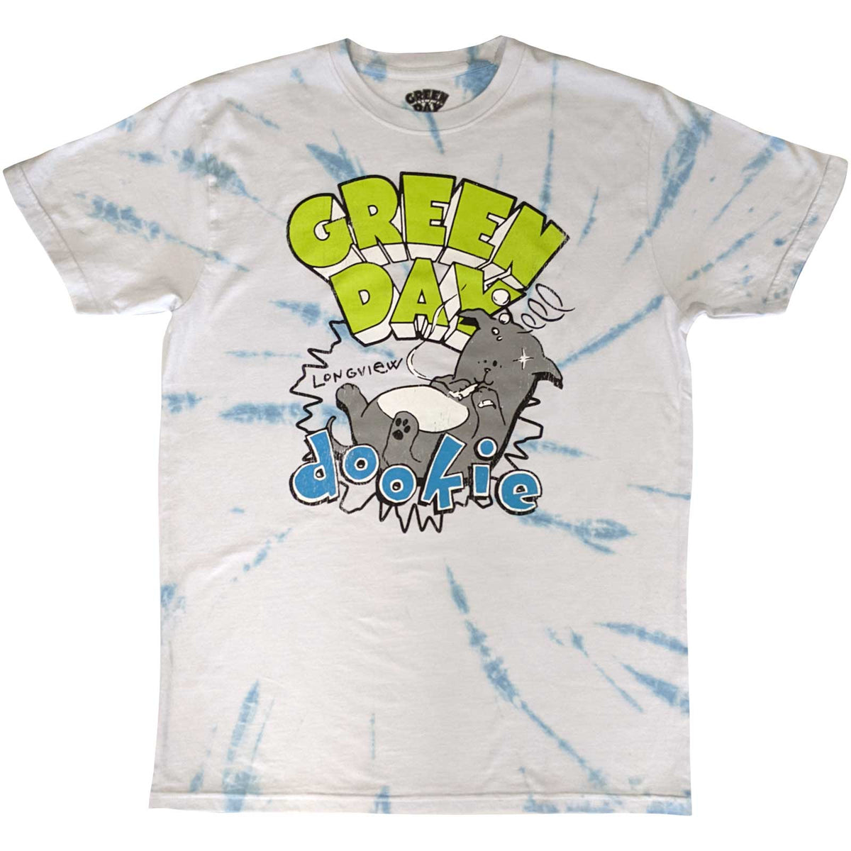 Green Day Dookie Longview Mens T Shirt Officially Licensed