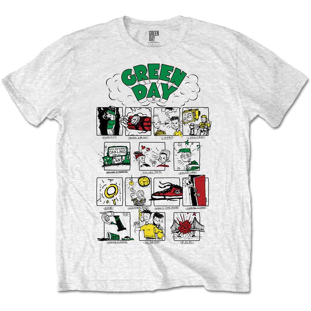 Green Day Dookie RRHOF Mens T Shirt Officially Licensed