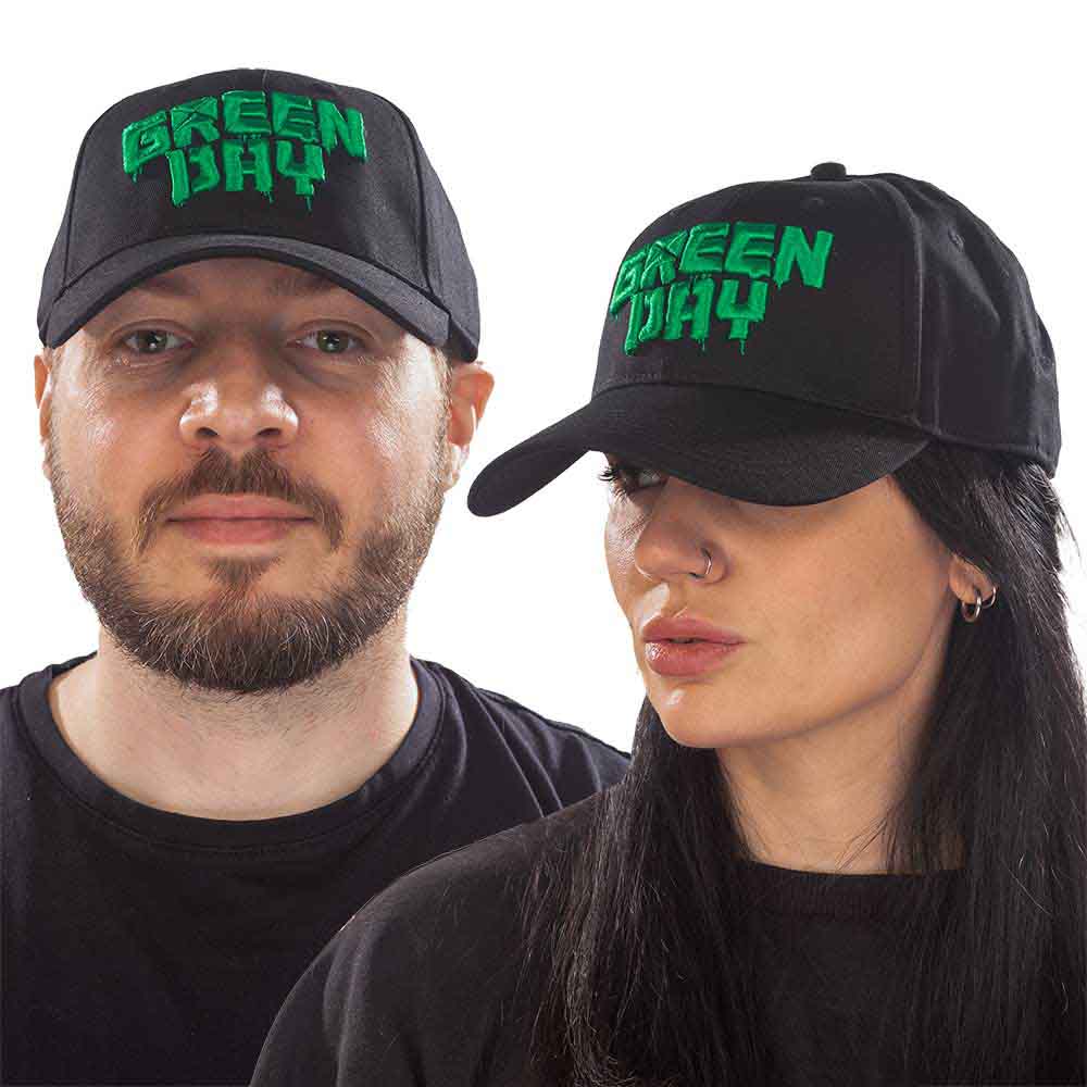 Green Day Dripping Logo Hat Officially Licensed