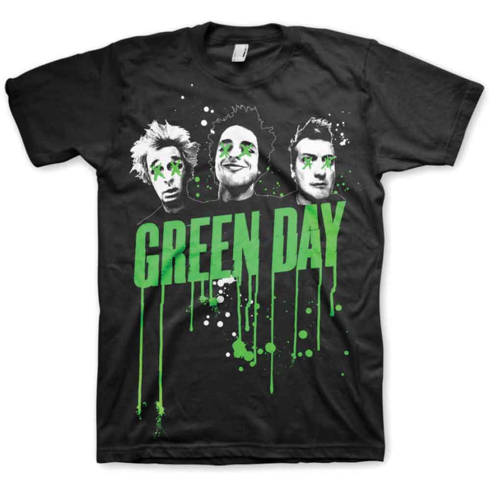 Green Day Drips Mens T Shirt Officially Licensed