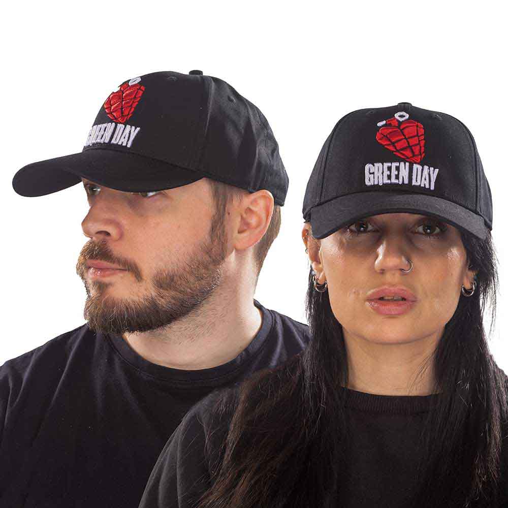 Green Day Grenade Logo Hat Officially Licensed