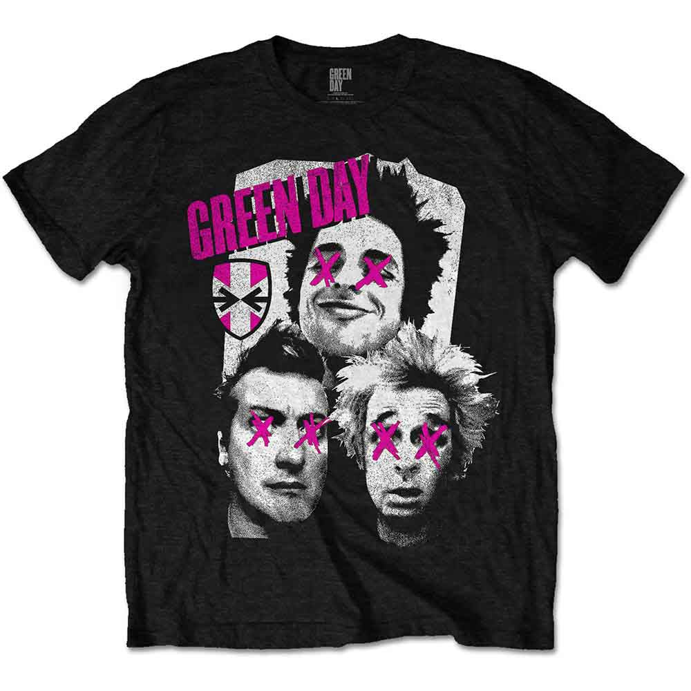 Green Day Patchwork Mens T Shirt Officially Licensed