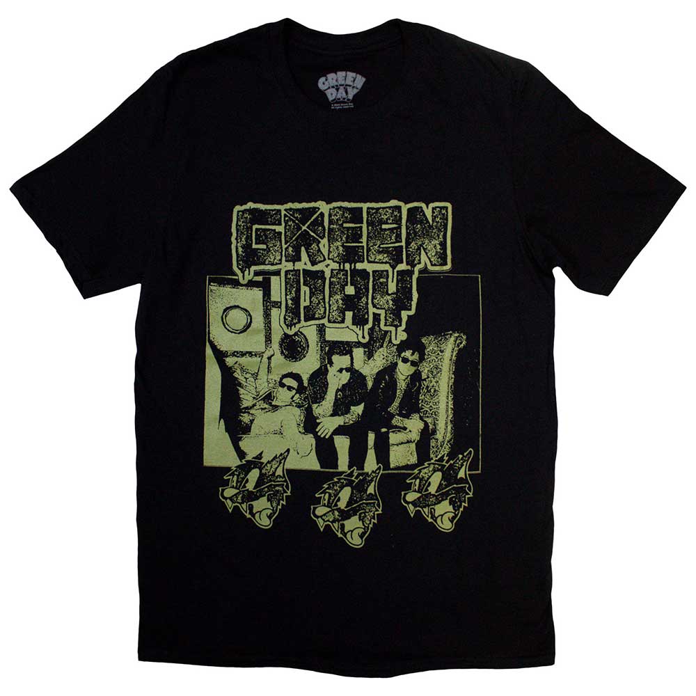 Green Day Rev Radio Mens T Shirt Black