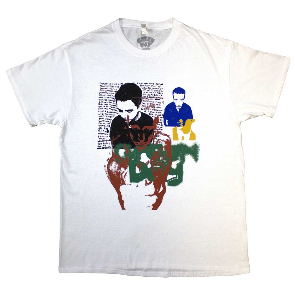 Green Day Spray Paint Mens T Shirt Officially Licensed