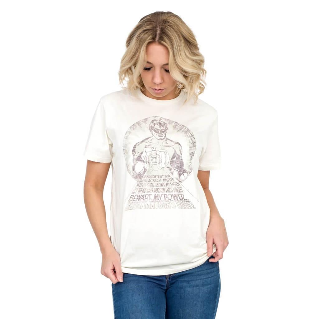 Green Lantern Beware My Power Oath Sugar T-shirt