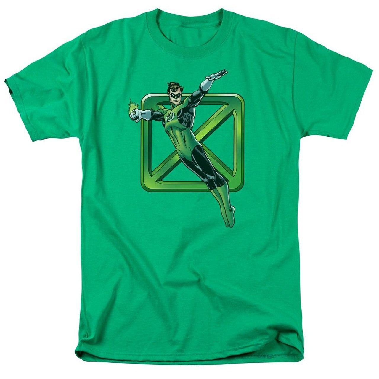 Green Lantern II Flying X Symbol T-Shirt