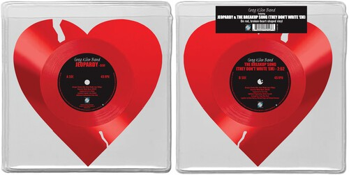 Jeopardy/ The Breakup Song (They Don't Write 'Em) (Limited Edition, Heart Shaped Red Vinyl) Vinyl Record