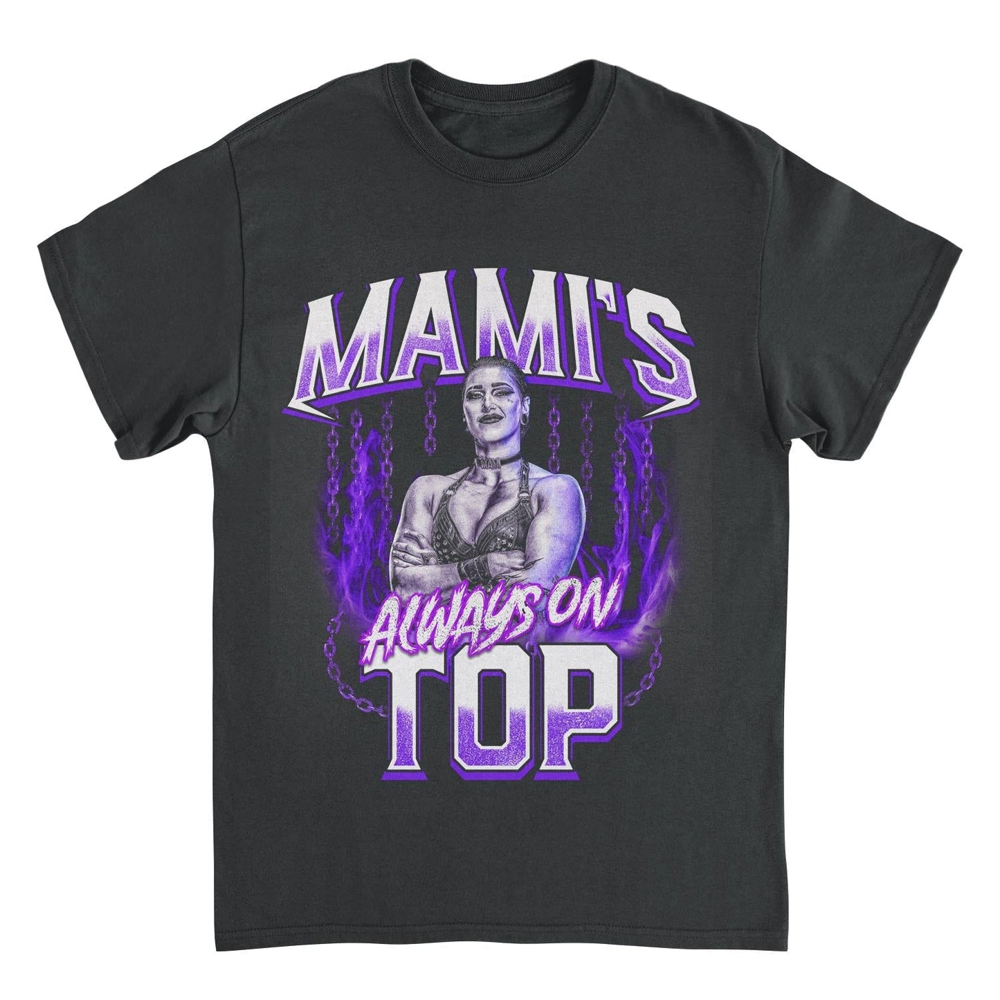 WWE Mami on Top Mens T Shirt Black Officially Licensed