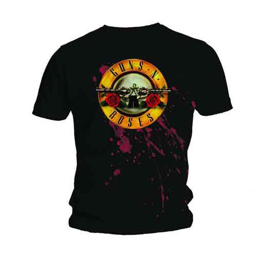 Guns N' Roses Bullet Mens T Shirt Officially Licensed