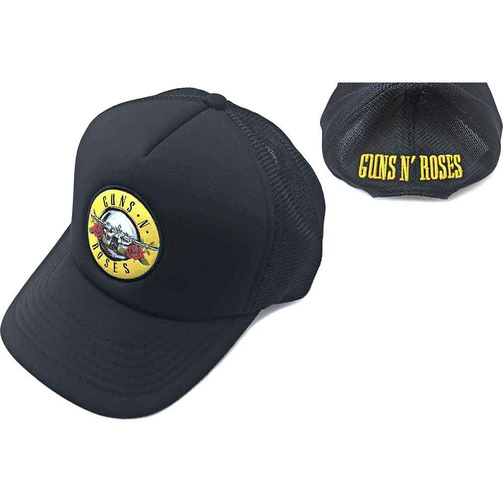 Guns N Roses Circle Logo Officially Licensed Hat Black