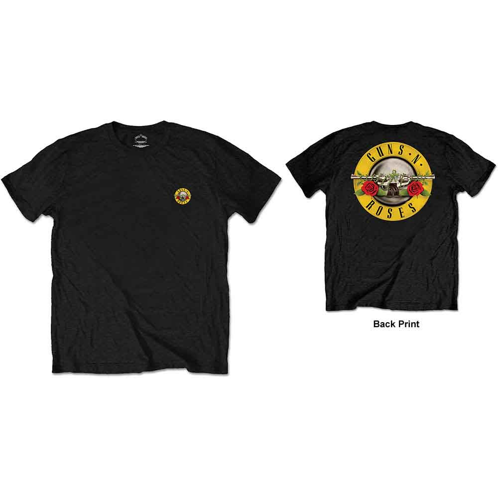 Guns N' Roses Classic Logo Mens T Shirt Officially Licensed