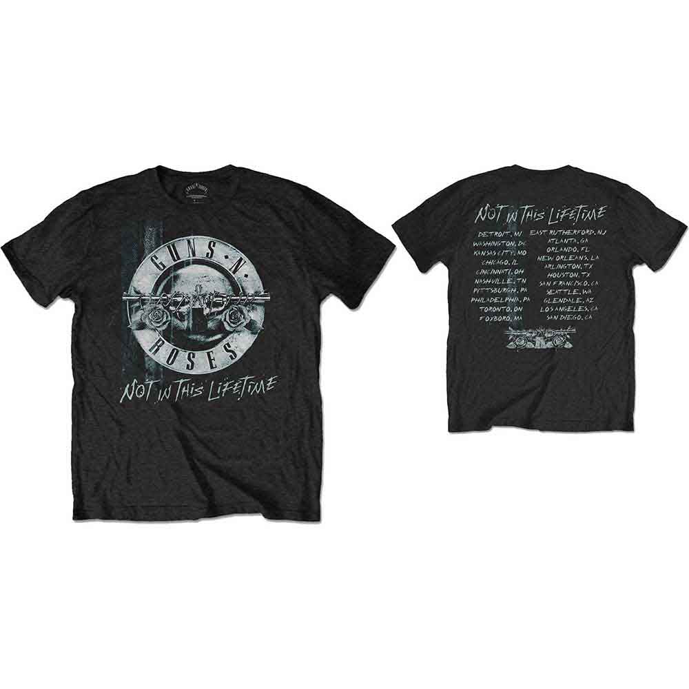 Guns N' Roses Not in this Lifetime Tour Xerox Mens T Shirt Officially Licensed
