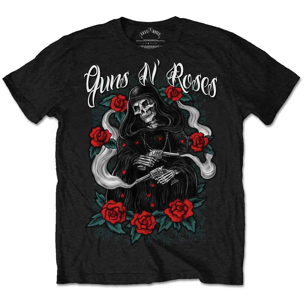 Guns N' Roses Reaper Mens T Shirt Black