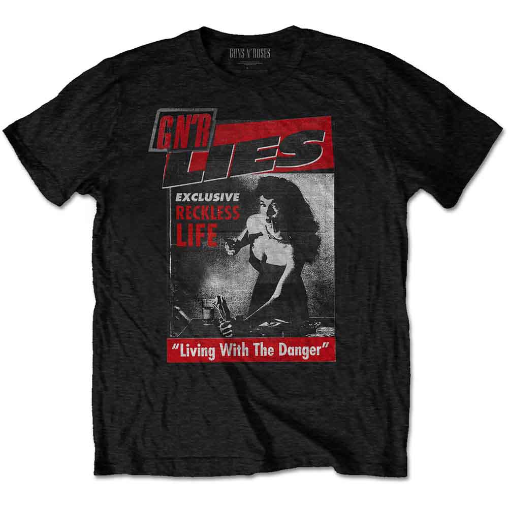 Guns N' Roses Reckless Life Mens T Shirt Officially Licensed