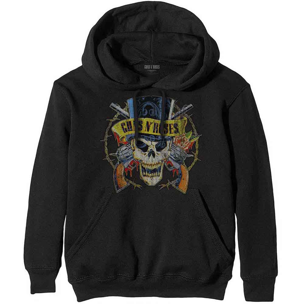 Guns N' Roses Top Hat Hoodie Sweatshirt Officially Licensed