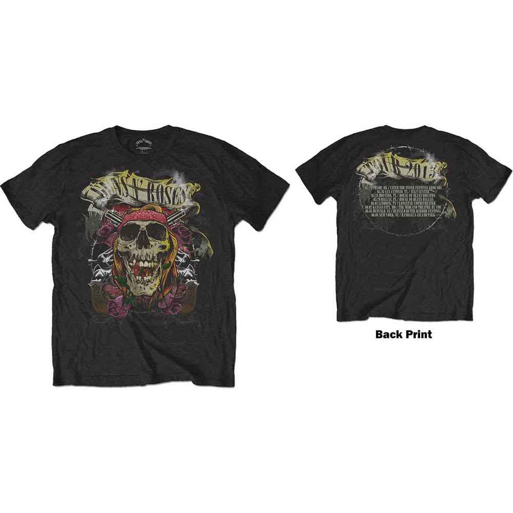 Guns N' Roses Trashy Skull Mens T Shirt Officially Licensed