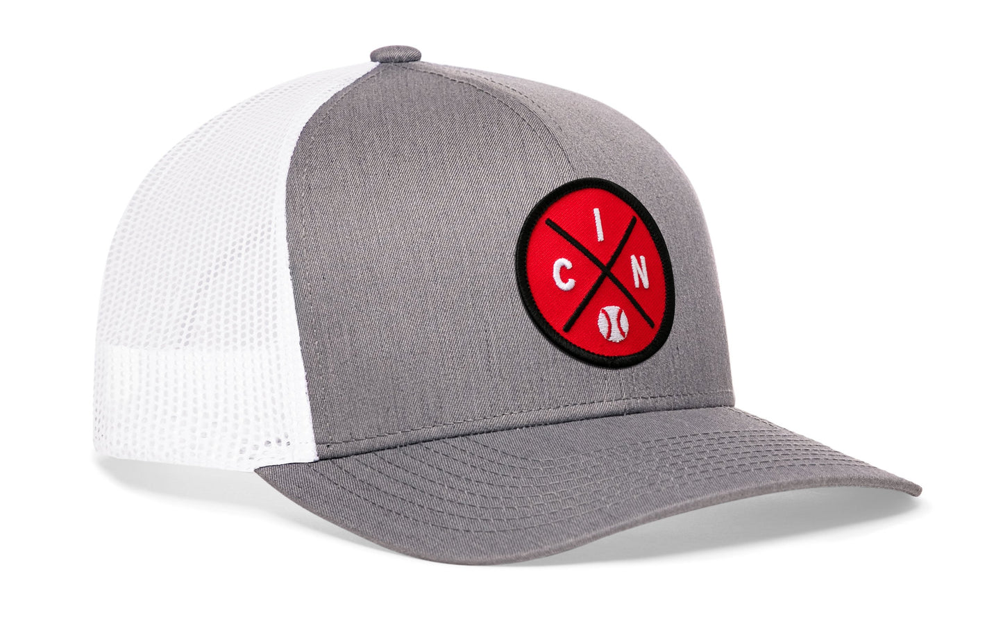 Cincinnati Trucker Hat | CIN X Baseball Snapback