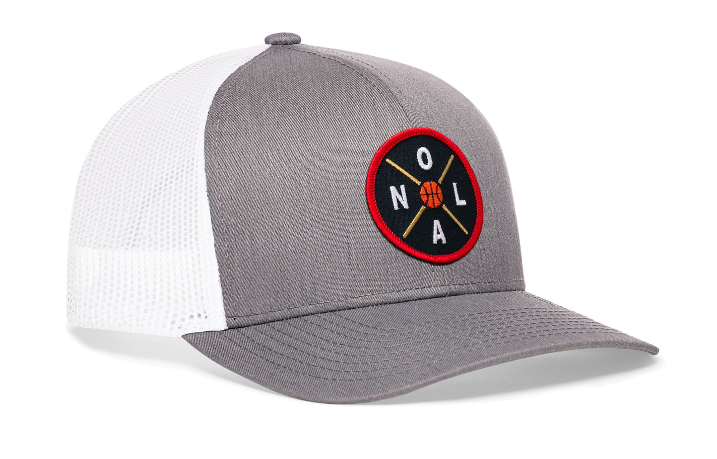 New Orleans Trucker Hat | NOLA X Basketball Snapback