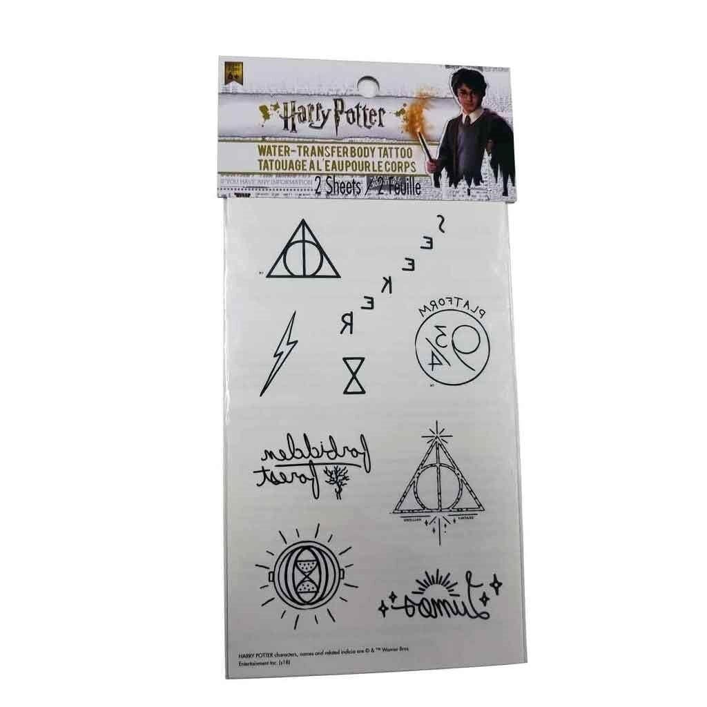 Harry Potter Temporary Transfer Body Tattoos