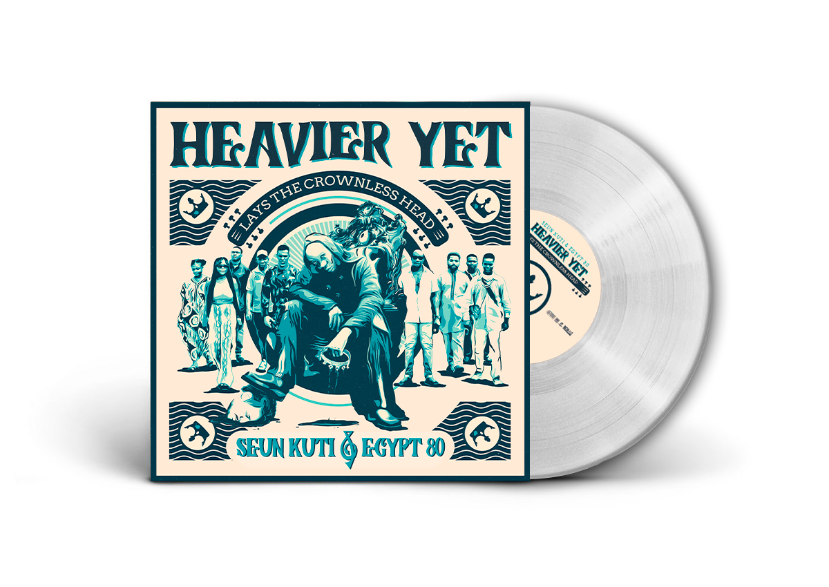 Seun Kuti & Egypt 80 - Heavier Yet (Lays The Crownless Head) (Transparent) Vinyl Record