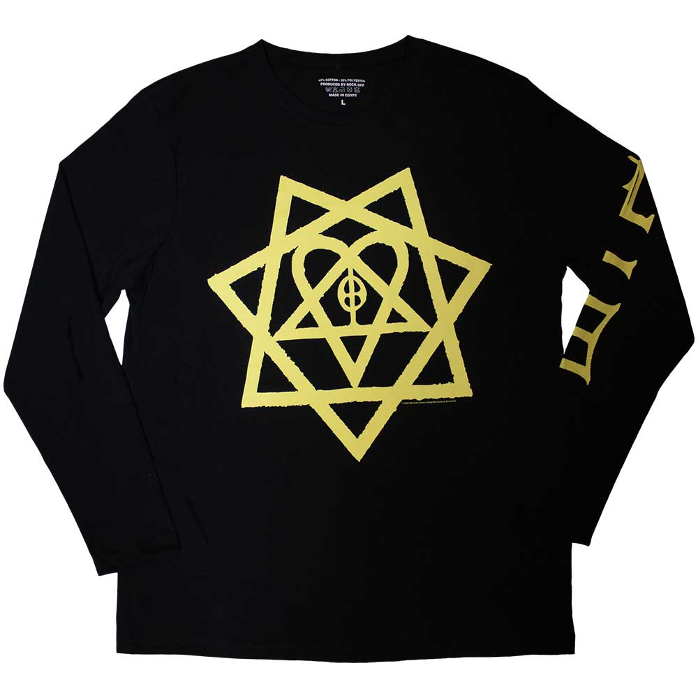 Him Heartagram Honeycomb Long Sleeve Shirt Officially Licensed