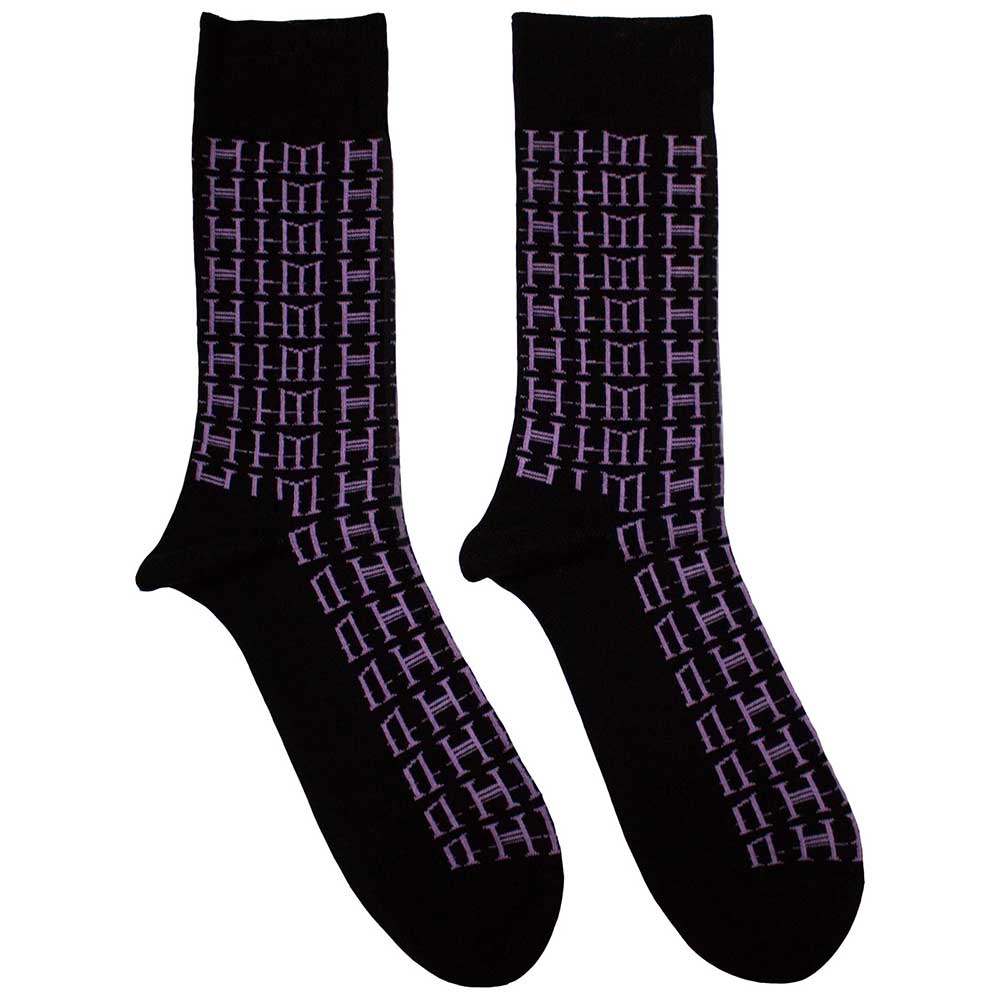 Him Logo Repeat Socks Officially Licensed