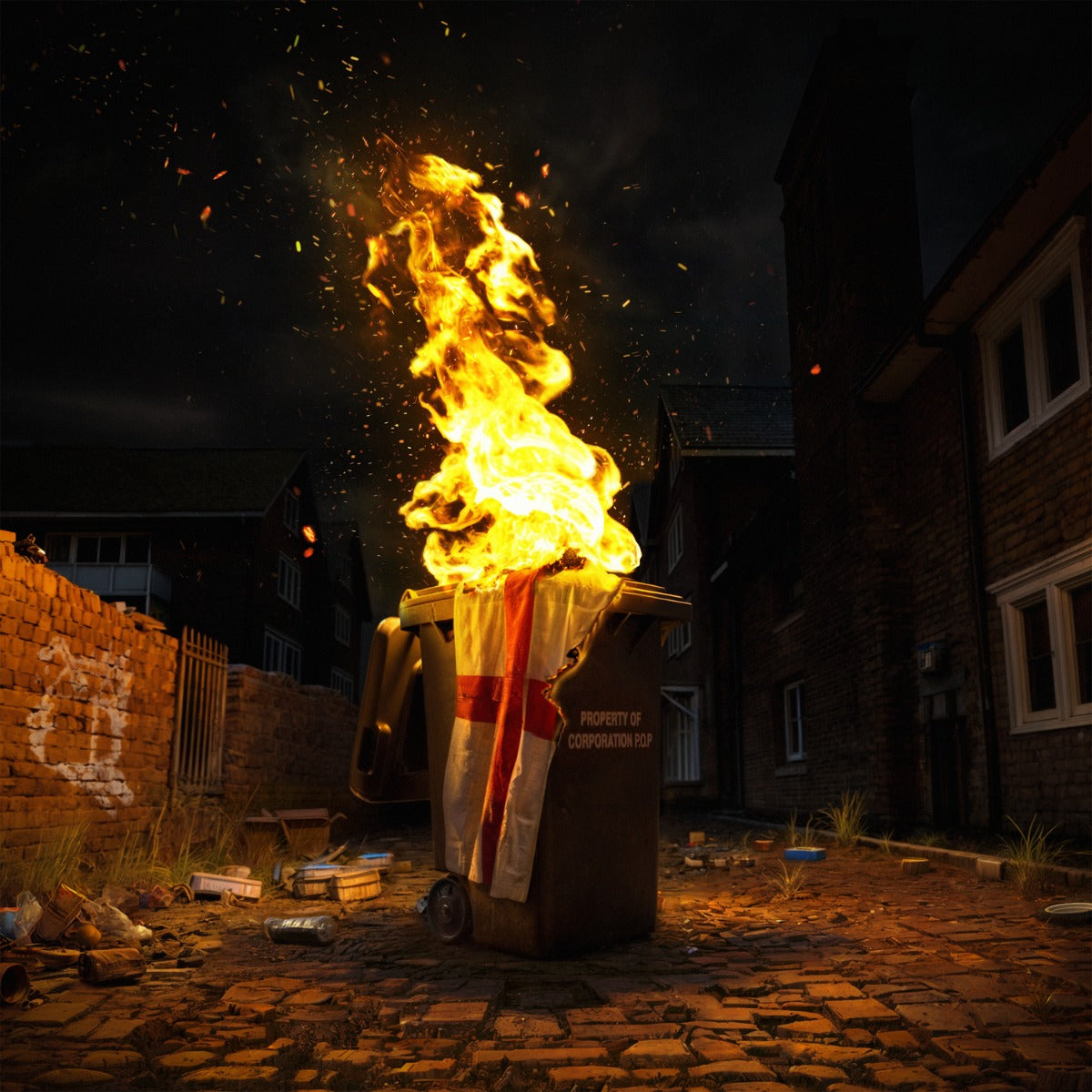 Corporation P.O.P (140G Vinyl)(Transparent Neon Orange Vinyl) Vinyl Record