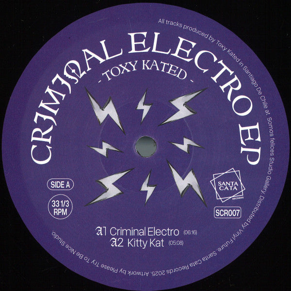 Criminal Electro EP Vinyl Record