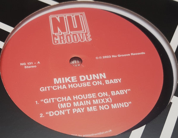 Git'cha House On, Baby Vinyl Record