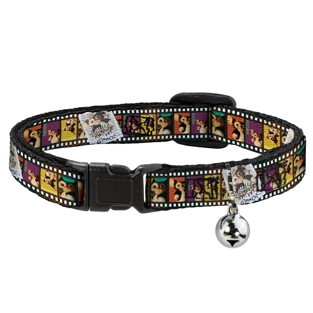 Gremlins Gizmo Filmstrip Poses Multi Color Cat Collar