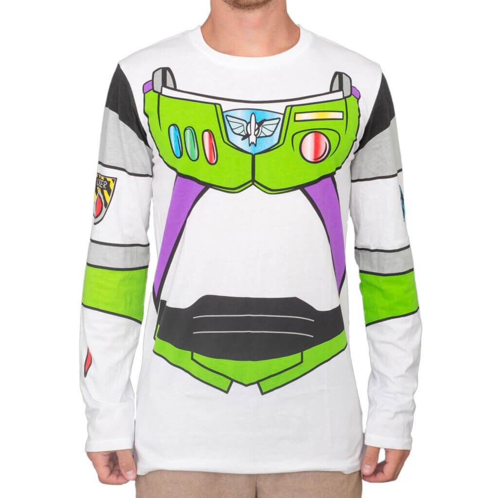 I am Buzz Lightyear Adult Long Sleeve Costume T-Shirt