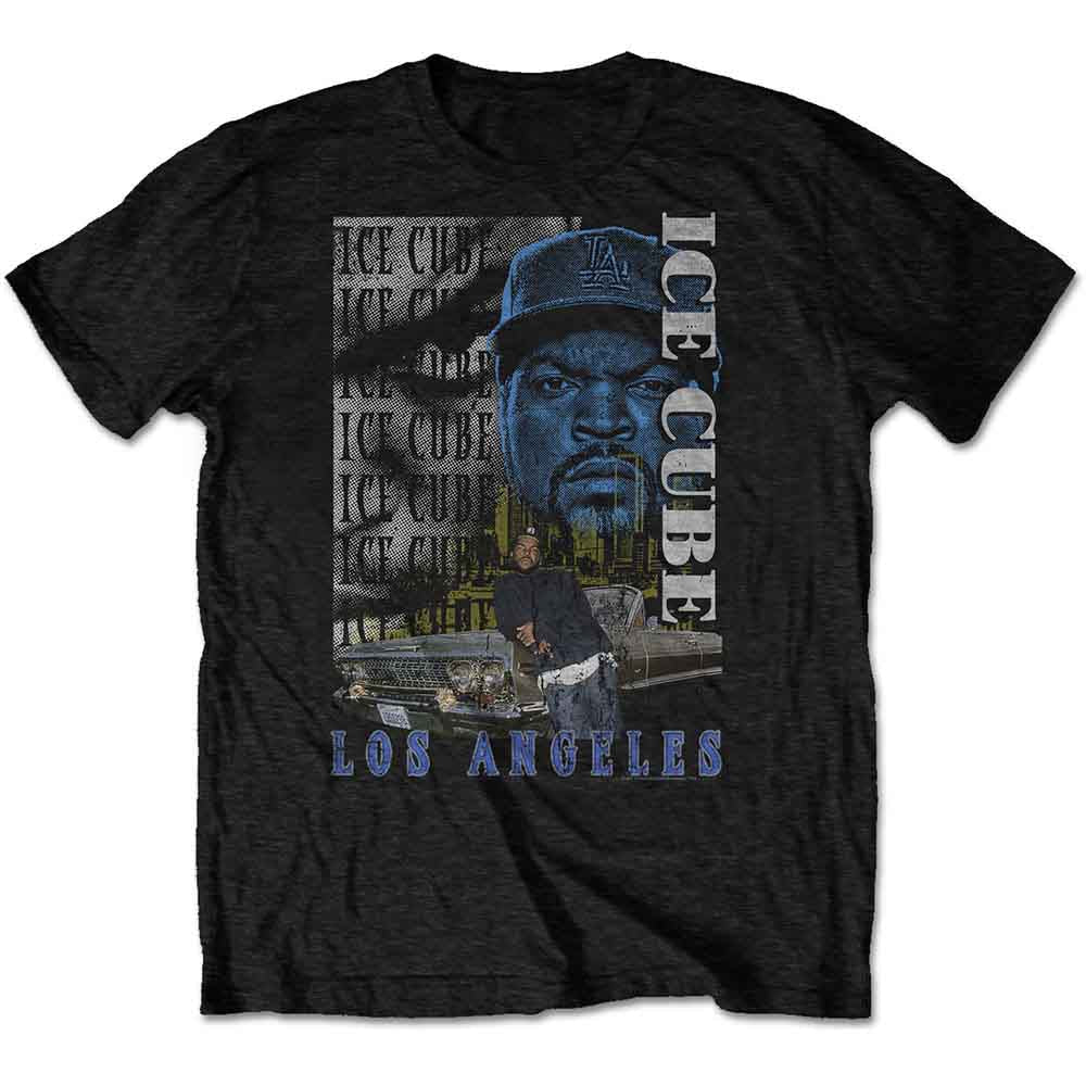 Ice Cube Los Angeles Mens T Shirt Black Officially Licensed