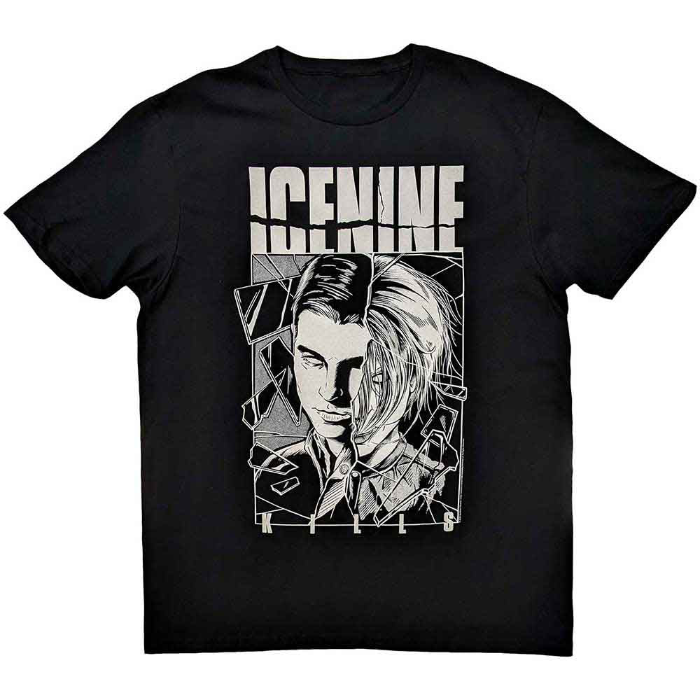 Ice Nine Kills Shower Scene Split Face Mens T Shirt Officially Licensed