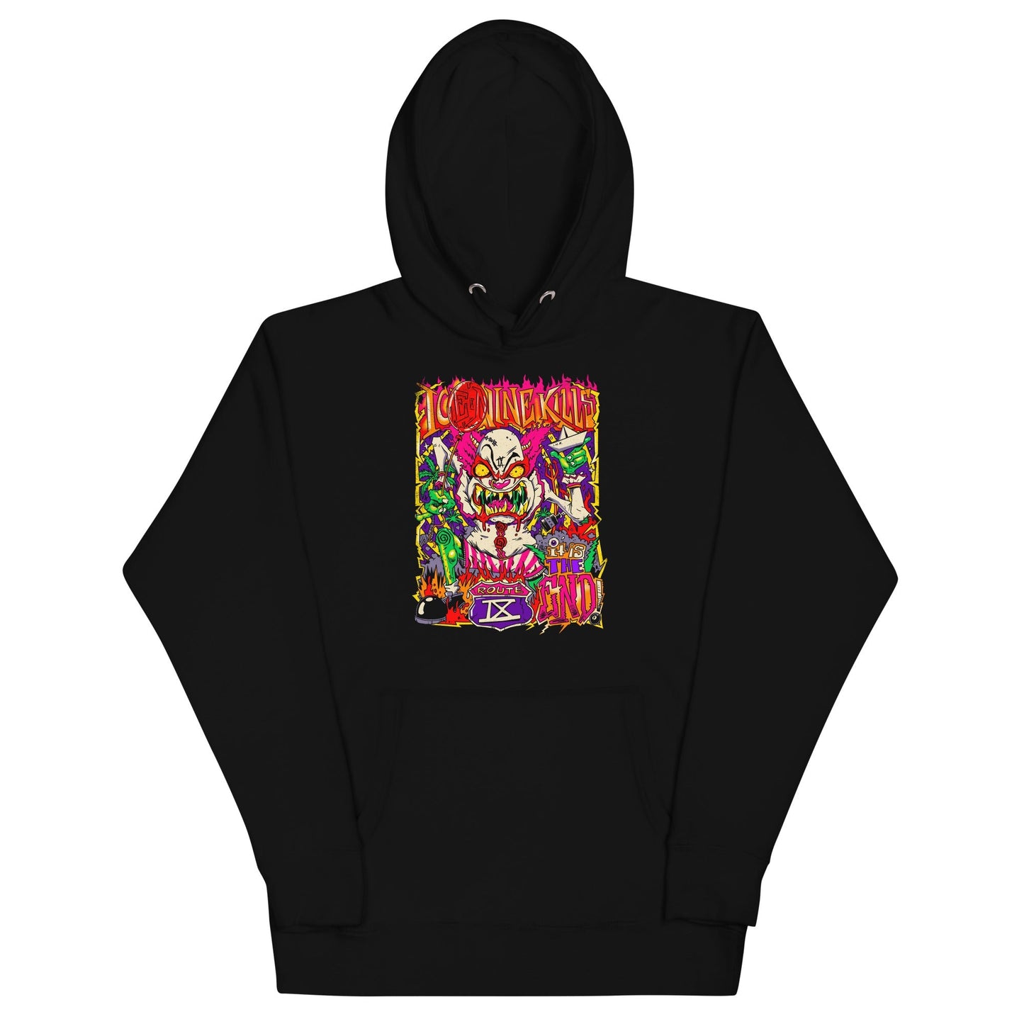Ice Nine Kills Clowns Kill Mens Officially Licensed Hoodie Black