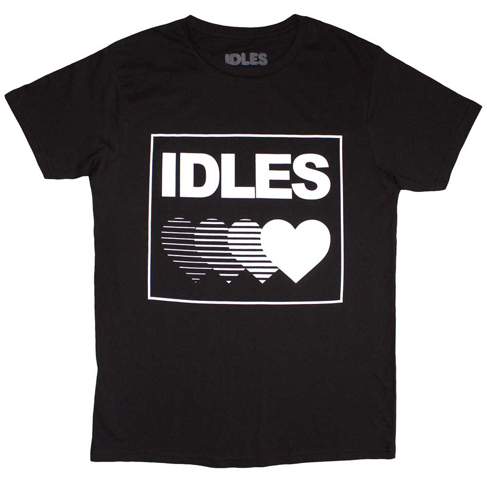 IDLES Gradient Heart Mens T Shirt Officially Licensed