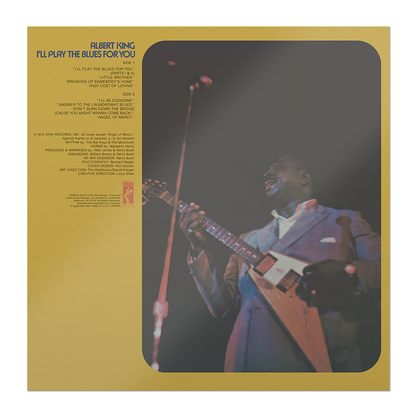 I'll Play the Blues For You (Bluesville Series) (180G LP) Vinyl Record