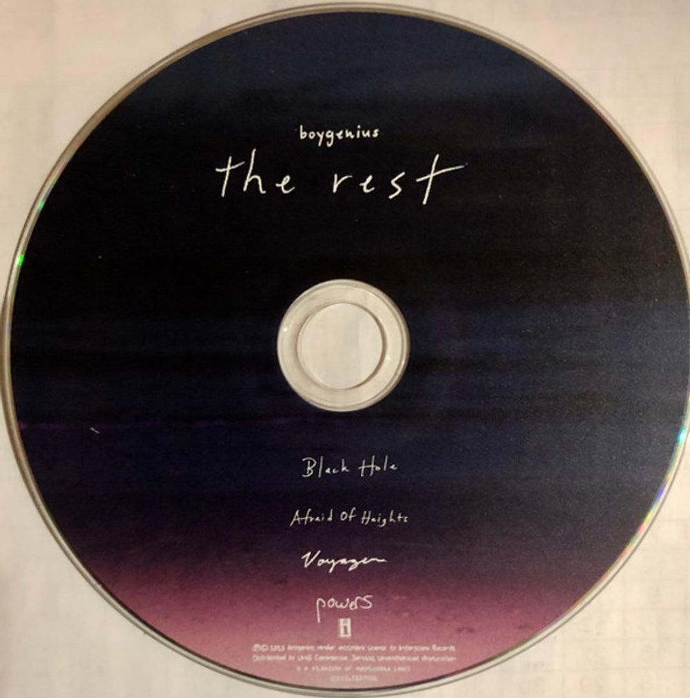 boygenius – the rest EP Music CD