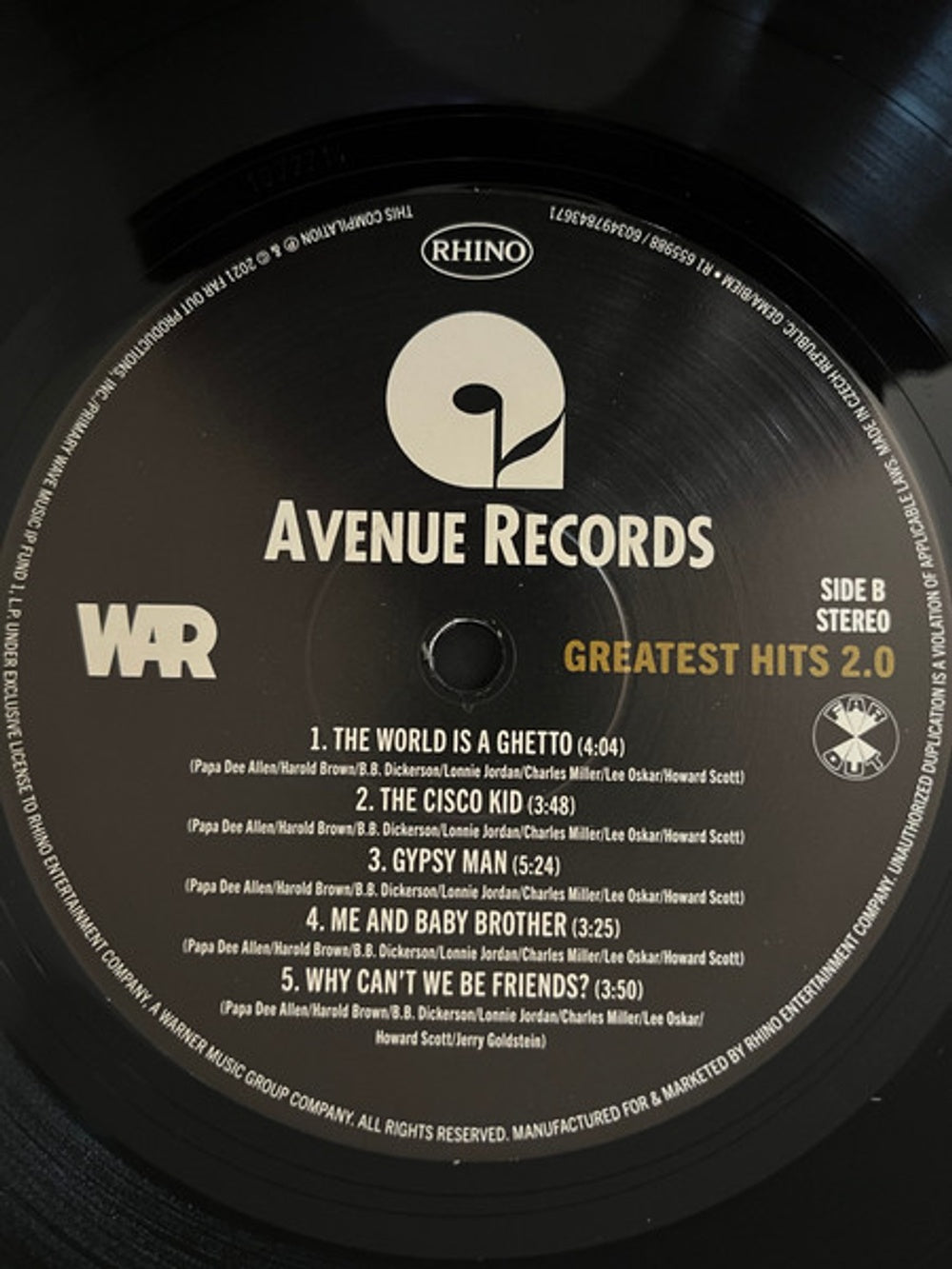 War – Greatest Hits 2.0 (2-LP Vinyl) Vinyl Record