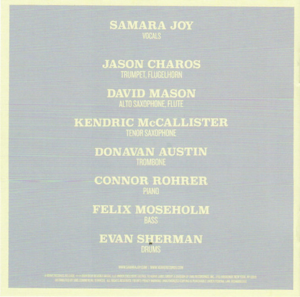 Samara Joy – Portrait Music CD