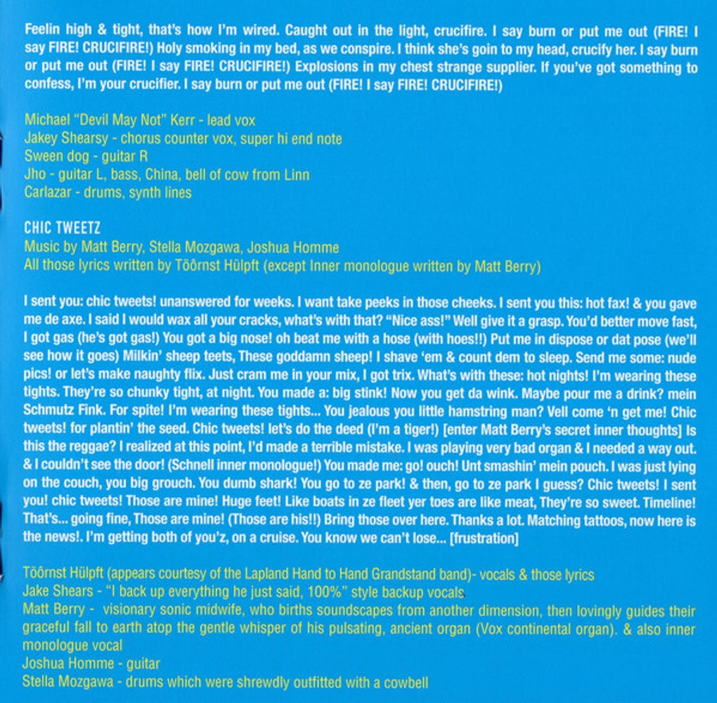 Desert Sessions – Vol. 11 & 12 Music CD