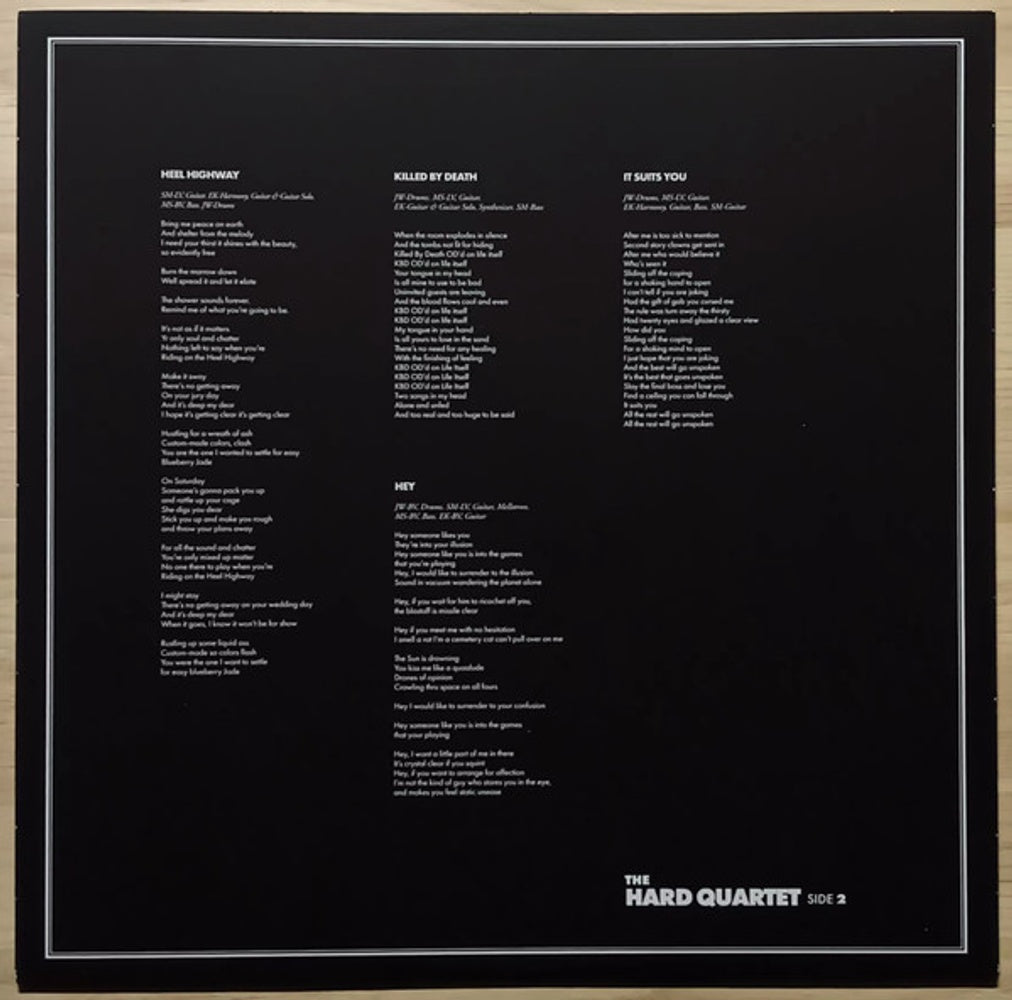The Hard Quartet – The Hard Quartet (2-LP Vinyl) Vinyl Record