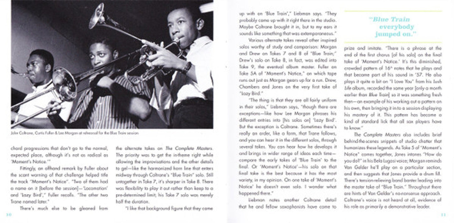 John Coltrane – Blue Train: The Complete Masters (2-CD)