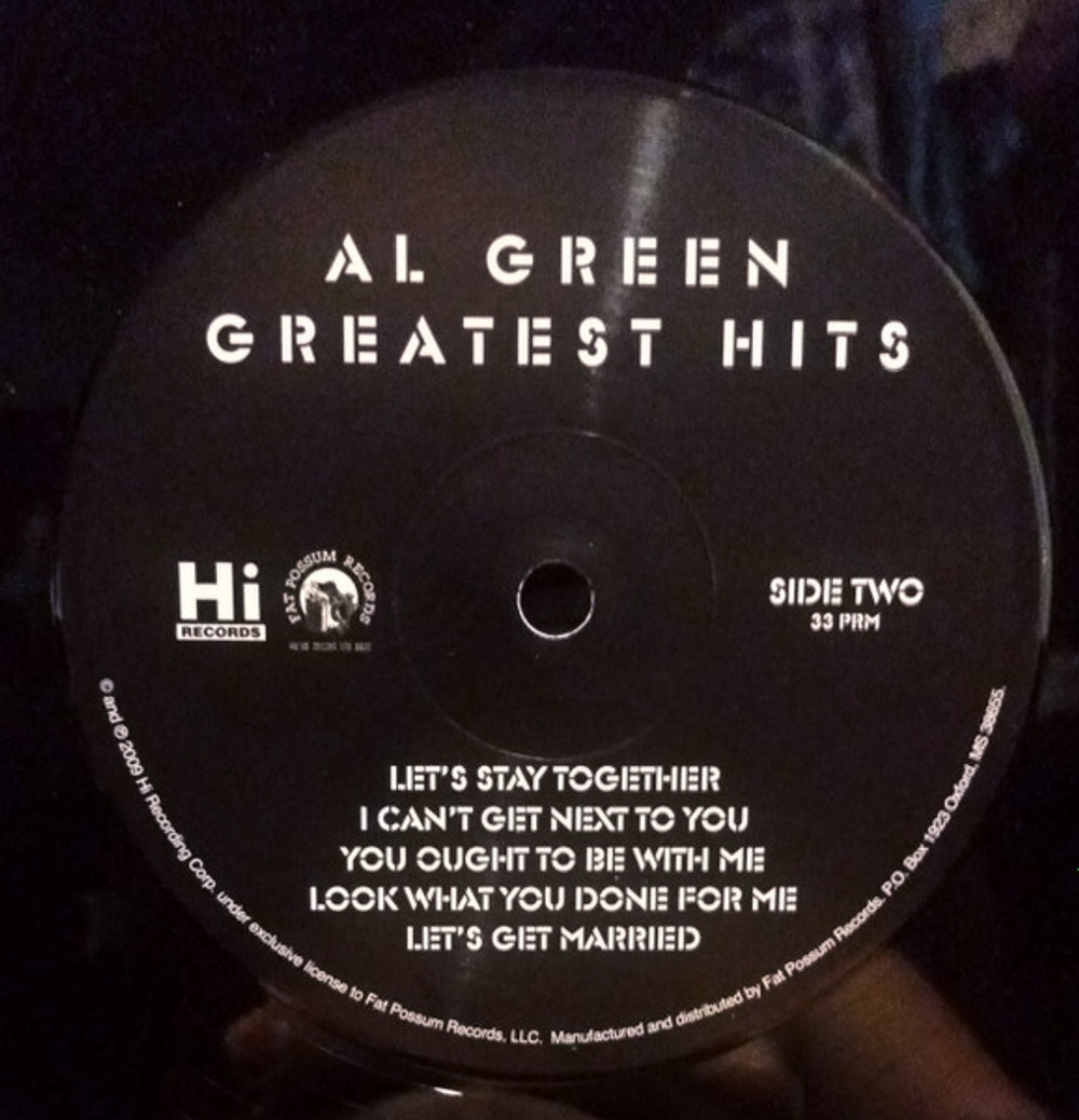 Al Green – Greatest Hits (LP Vinyl) Vinyl Record