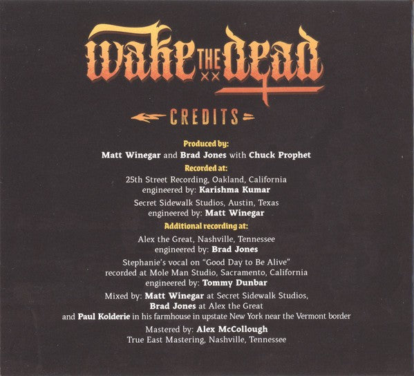 Chuck Prophet – Wake The Dead (LP Vinyl) Vinyl Record